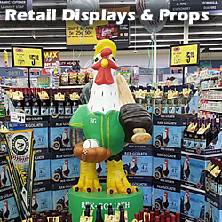 Retail Displays, Props and Printing