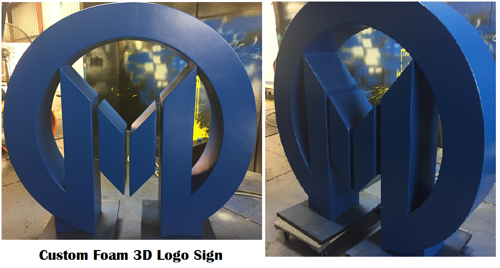 Retail Custom Foam Signage for interior and exterior display